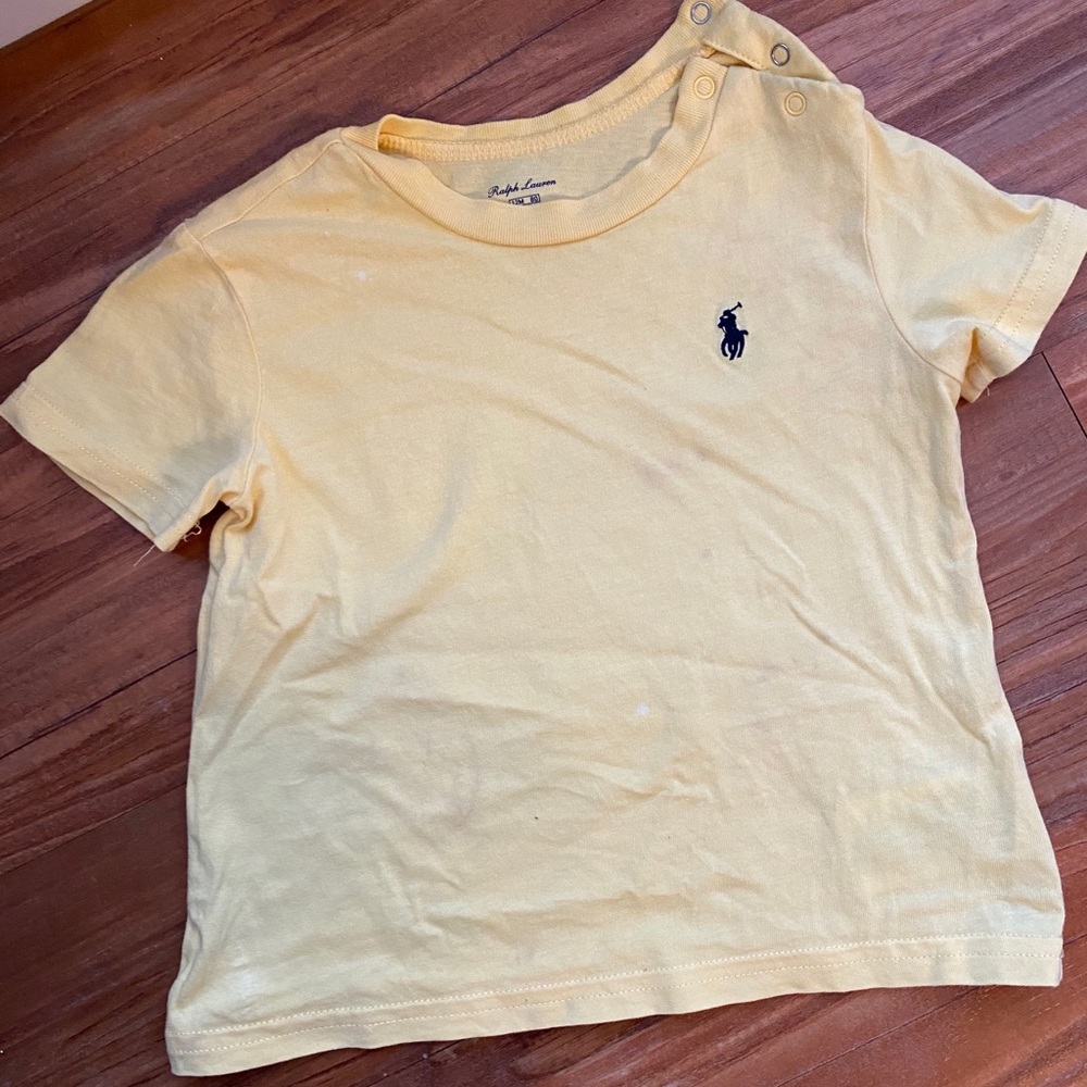 Polo t shirt yellow